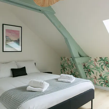 Villa Bel Air - Maison Avec Jardin, Vue Sur La Loire Rezé